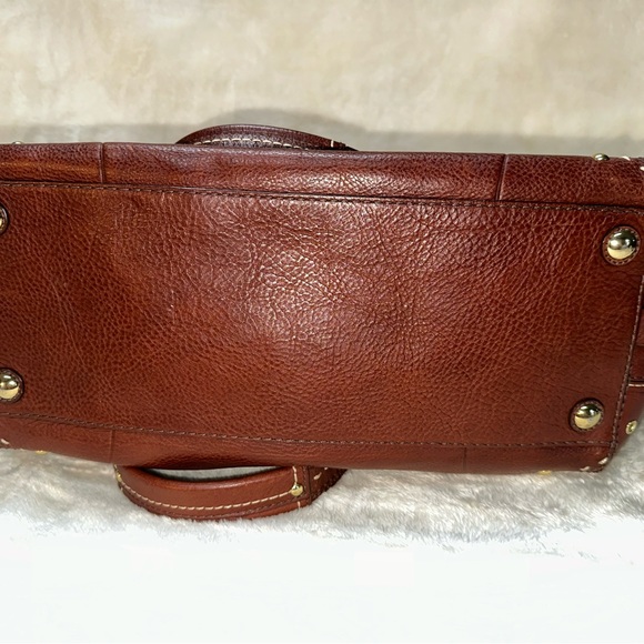 EUC Coach Hamptons Leather Satchel Style Number 10555 - Picture 14 of 15